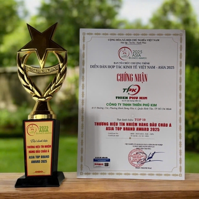 Thương hiệu tín nhiệm hàng đầu Châu Á  2025