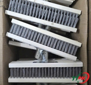 chổi chà sàn lông cứng sợi xoắn thép không rỉ