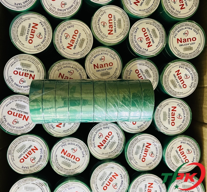 băng keo màu xanh lá 20Y TPK